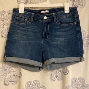 Lauren Conrad denim shorts. Mid rise. Size 10. Smoke free home. Like new.